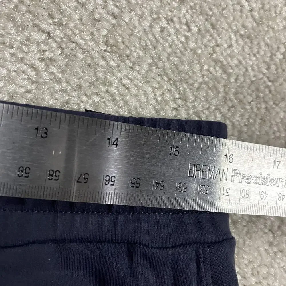 Public Rec Pants Mens 34x28 Navy Nylon Stretch Elastic Waist Travel Golf Tech